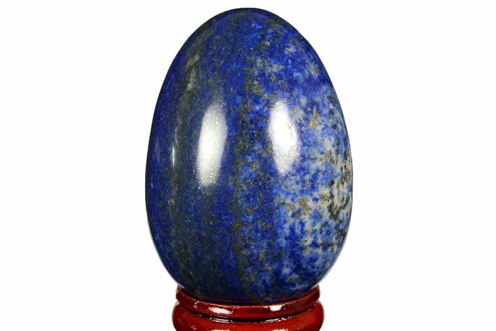 Polished Lapis Lazuli Egg - Pakistan #170866